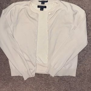 Women’s august silk cardigan and tank top